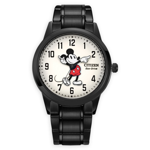 Disney Mickey Mouse Stainless Steel Eco-Drive Watch for Adults by Citizen