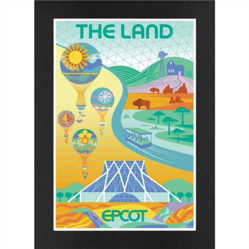 Disney EPCOT The Land Matted Print