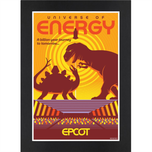 Disney EPCOT Universe of Energy Matted Print