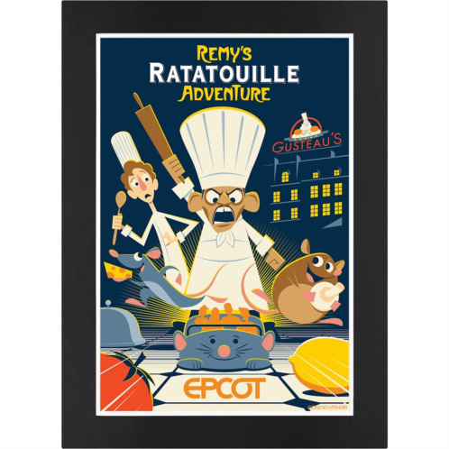 Disney EPCOT Remys Ratatouille Adventure Matted Print