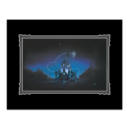 Disney Cinderella Castle 40 Magical Years Deluxe Print by Noah