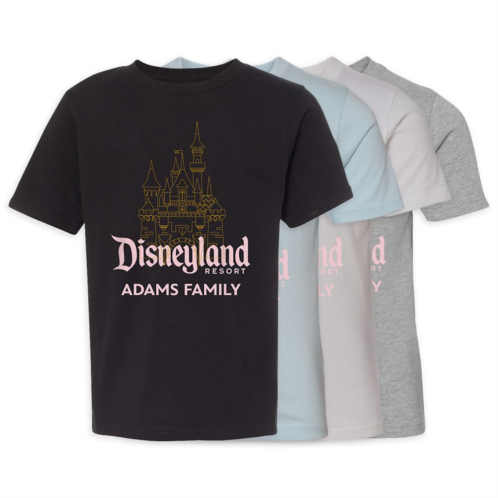 Kids Sleeping Beauty Castle Disneyland T-Shirt Customized