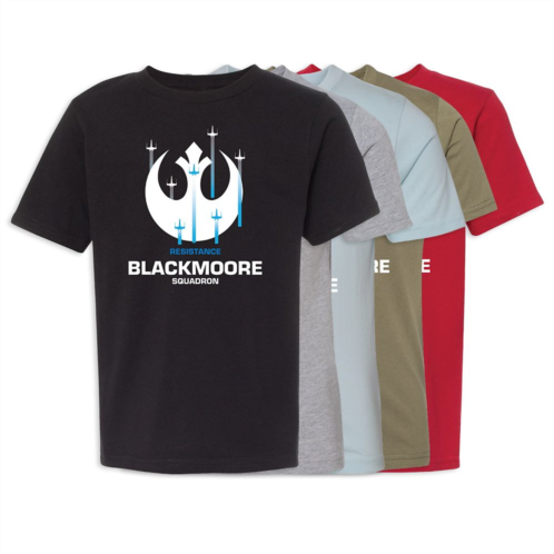 Disney Kids Star Wars Resistance Squadron T-Shirt Customized