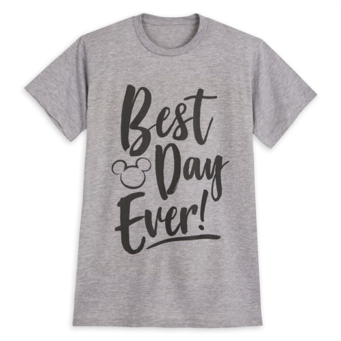 Disney Mickey Mouse Icon Best Day Ever T-Shirt for Adults