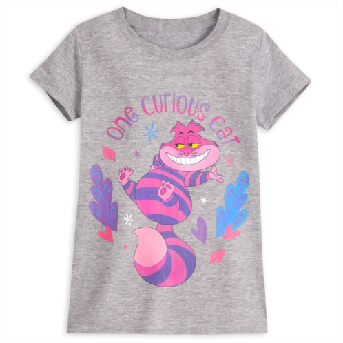 Disney Cheshire Cat T-Shirt for Girls Alices Wonderland Bakery