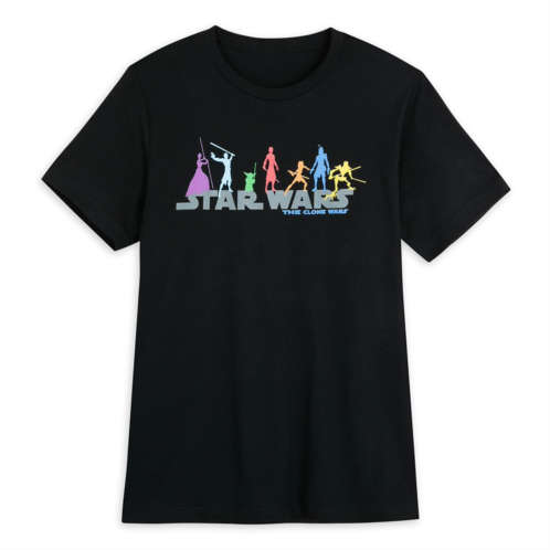 Disney Star Wars: The Clone Wars T-Shirt for Adults Star Wars Pride Collection