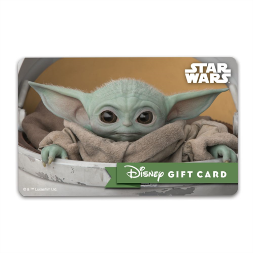 Grogu Disney Gift Card eGift