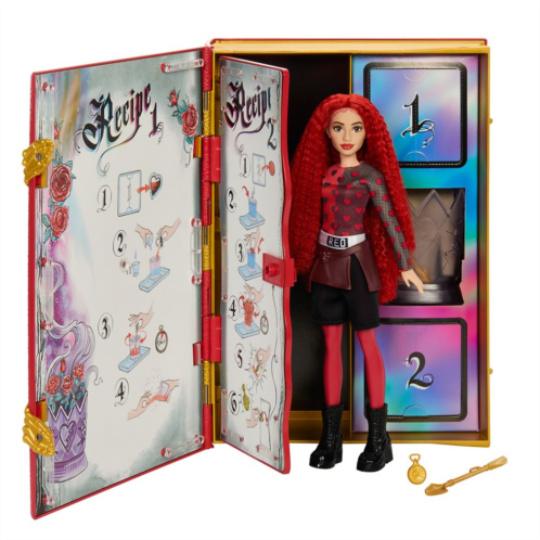 Disney The Sorcerers Cookbook with Red Doll Descendants: The Rise of Red