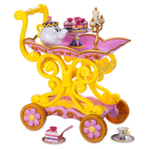 Disney Belle Be Our Guest Singing Tea Cart Play Set Beauty and the Beast