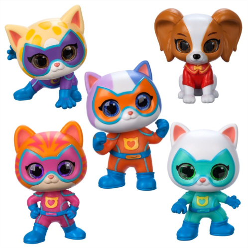 Disney SuperKitties Hero Squad Figure Set