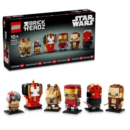 Disney LEGO Star Wars: The Phantom Menace Brick Headz Figure Set 40676