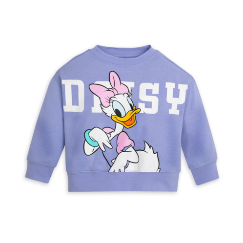 Disney Daisy Duck Back to Front Pullover Sweatshirt for Girls