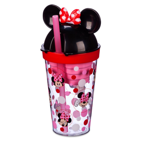 Disney Minnie Mouse Tumbler with Snack Cup and Straw