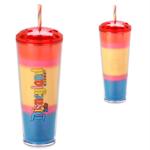 Disney Eats Macaron Starbucks Tumbler with Straw Disneyland