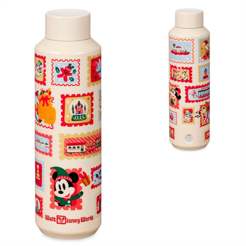 Mickey Mouse and Friends Holiday Stainless Steel Starbucks Water Bottle Walt Disney World