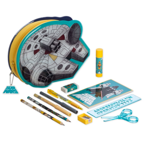 Disney Millennium Falcon Zip-Up Stationery Kit Star Wars