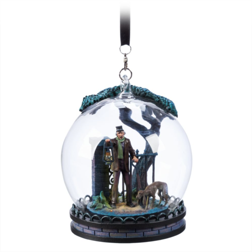 Disney Caretaker and Dog Light-Up Living Magic Sketchbook Ornament The Haunted Mansion