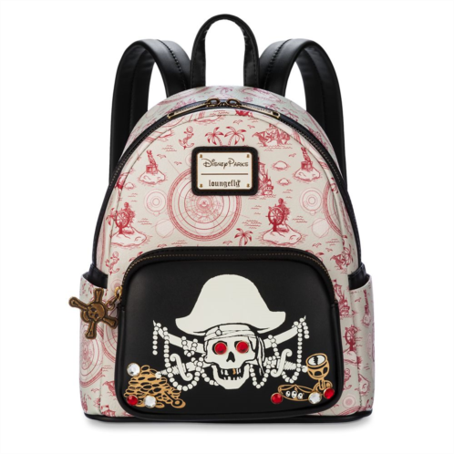 Disney Pirates of the Caribbean Glow-in-the-Dark Loungefly Mini Backpack