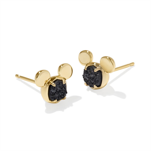 Disney Mickey Mouse Icon Earrings by Kendra Scott Black