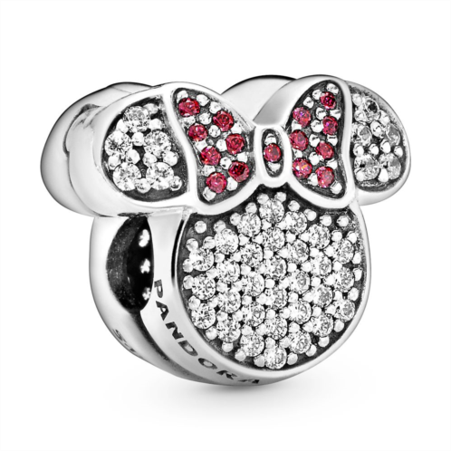 Minnie Mouse Icon Pave Clip Charm by Pandora Disney Parks