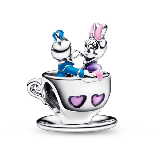 Donald Duck and Daisy Duck Teacup Charm by Pandora Mad Tea Party Disney Parks