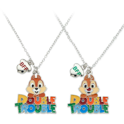 Disney Chip n Dale Necklace Set