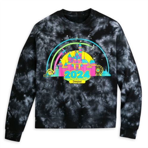 Disneyland 2024 Tie-Dye Pullover Sweatshirt for Women