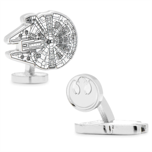 Disney Millennium Falcon Blueprint Cufflinks Star Wars