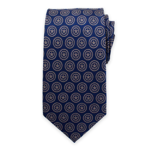 Disney Captain America Shield Silk Tie for Adults