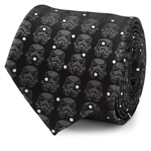 Disney Stormtrooper Black Dot Silk Tie for Adults Star Wars