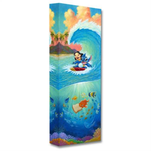 Disney Lilo & Stitch Hawaiian Roller Coaster Giclee by Tim Rogerson