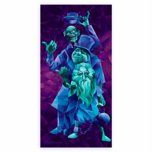 Disney The Haunted Mansion Hitchhiking Ghosts Giclee by Tom Matousek Limited Edition