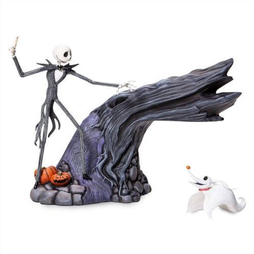 Disney Jack Skellington with Levitating Zero Figure by Grand Jester Studios The Nightmare Before Christmas