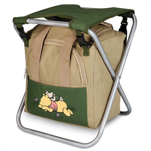 Disney Winnie the Pooh Folding Garden Stool with Detachable Storage Tote Bag and Tools