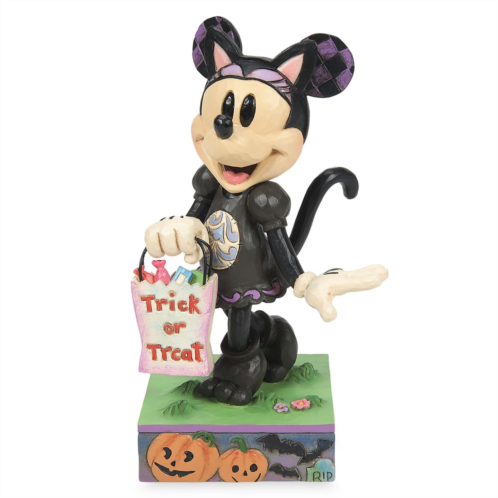 Disney Minnie Mouse Cat n Mouse Halloween Figure by Jim Shore