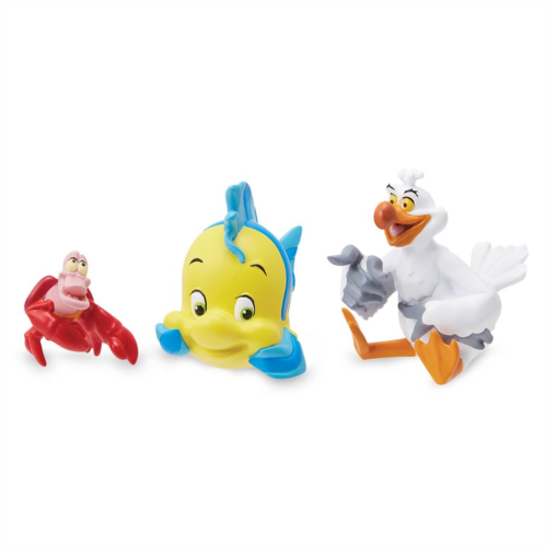 Disney Sebastian, Flounder and Scuttle Mini Figure Set The Little Mermaid