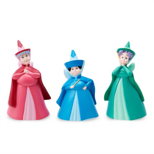 Disney Flora, Fauna and Merryweather Mini Figure Set Sleeping Beauty