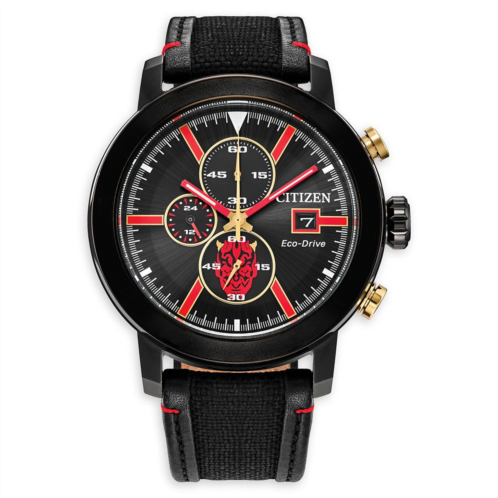 Disney Darth Maul Watch by Citizen Star Wars: Episode 1 The Phantom Menace