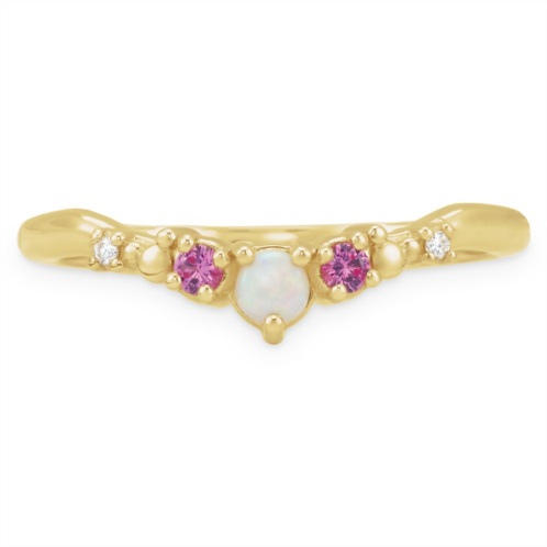 Disneys Fairy Tale Weddings Opal Wedding Band