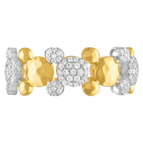 Disney Mickey Mouse Icon Two-Tone Ring by Rebecca Hook