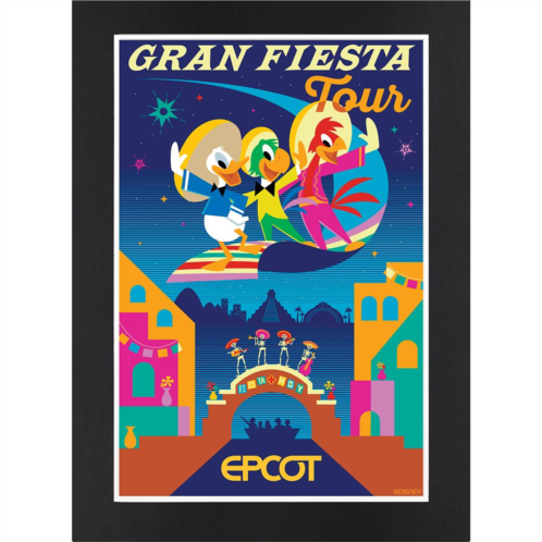 Disney EPCOT Gran Fiesta Tour Matted Print