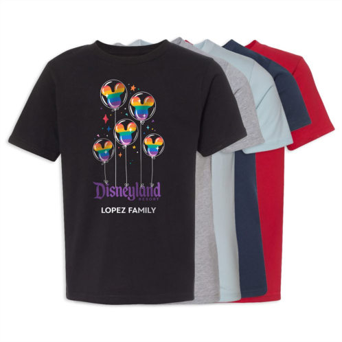 Kids Disneyland Mickey Mouse Balloon T-Shirt Customized