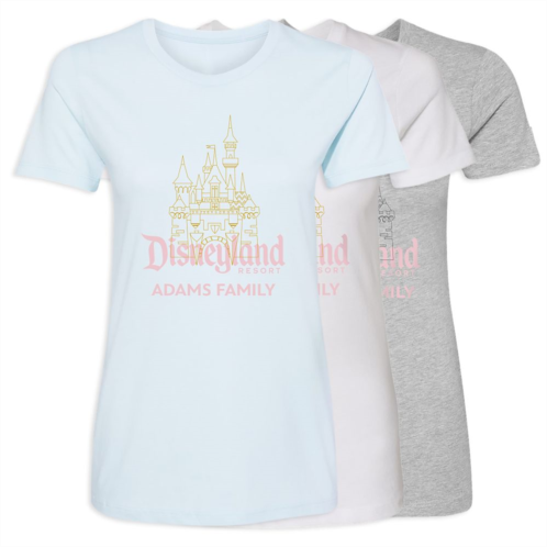 Womens Sleeping Beauty Castle Disneyland T-Shirt Customized