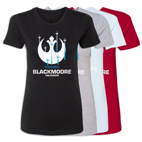 Disney Womens Star Wars Resistance Squadron T-Shirt Customized