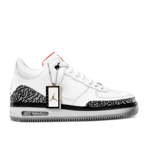 Flight Club Jordan Fusion 3 White Cement