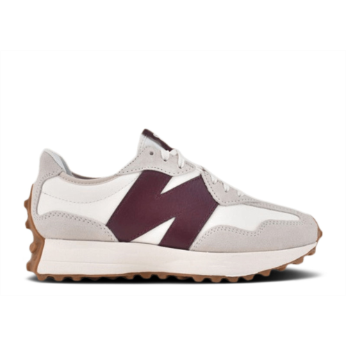 New Balance Wmns 327 White Dark Red