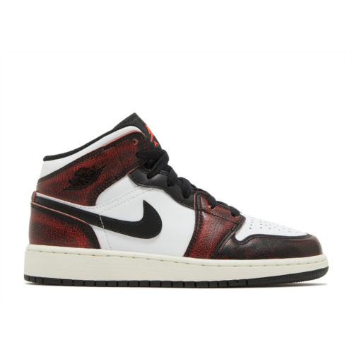 Air Jordan Jordan 1 Mid SE GS Wear-Away