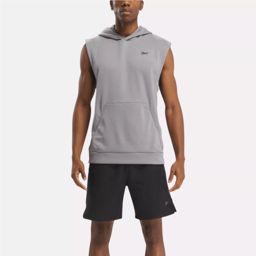 Reebok Mens Strength Sleeveless Hoodie