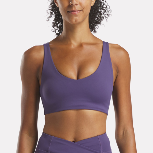 Reebok Womens Yoga V-Neck Bra