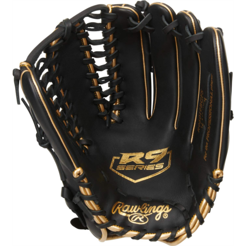 Rawlings R9 12.75 Finger Shift Trap-Eze Web Outfielder Baseball Glove - Right Hand Throw